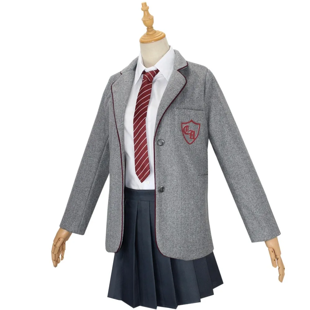 Matilda (1996 Movie)-Inspired School Uniform Cosplay Costume for Women and Girls
