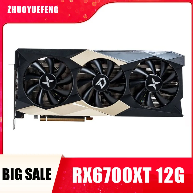 Used XFX RADEON RX 6800 XT 16G MERC 319 V1 Graphics Card - AliExpress