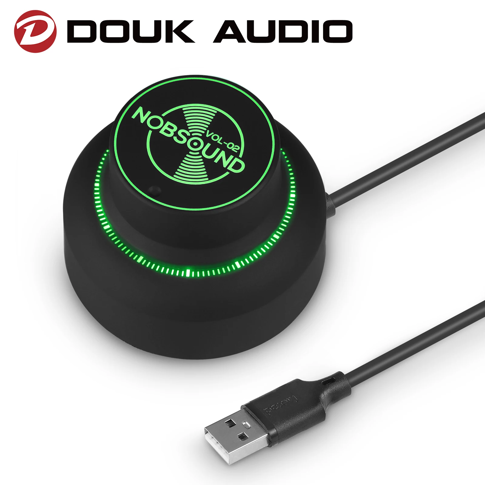 

USB-регулятор громкости Douk, устройство для регулировки громкости компьютера, Win7/8/10/XP/Mac/Vista/Android