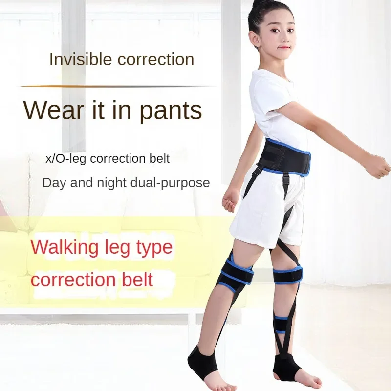 

Children O/X Shaped Legs Correction Belt Elastic Breathable Legs Shaping Posture Corrector Knees Orthopedic Braces Support
