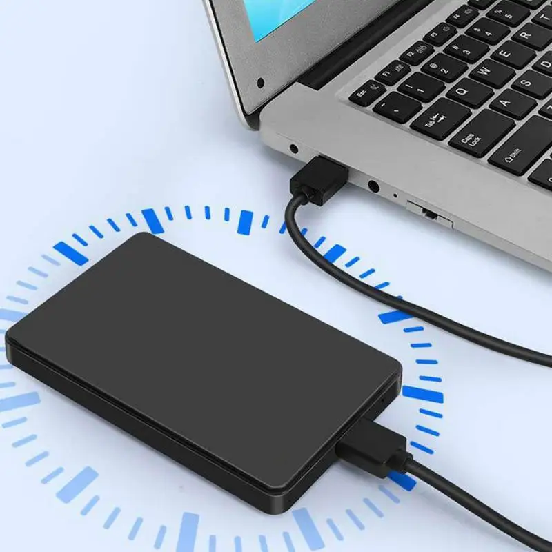 2.5-inch External Hard Drive Enclosure High-Speed SSD Enclosure USB 3.0 SATA External Hard Drive Case