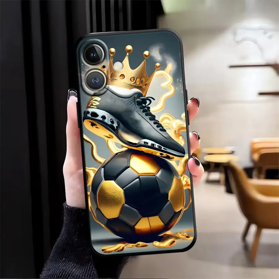 Football Crown Phone Case - Stylish Protective Cover