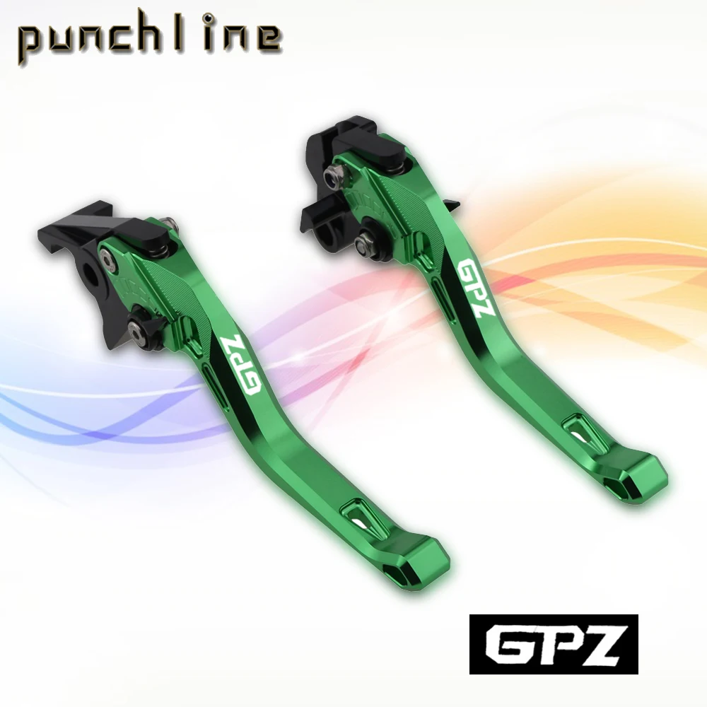 

Fit For GPZ500 S 1990-2009 GPZ 500S Motorcycle CNC Accessories Short Brake Clutch Levers Adjustable Handle Set