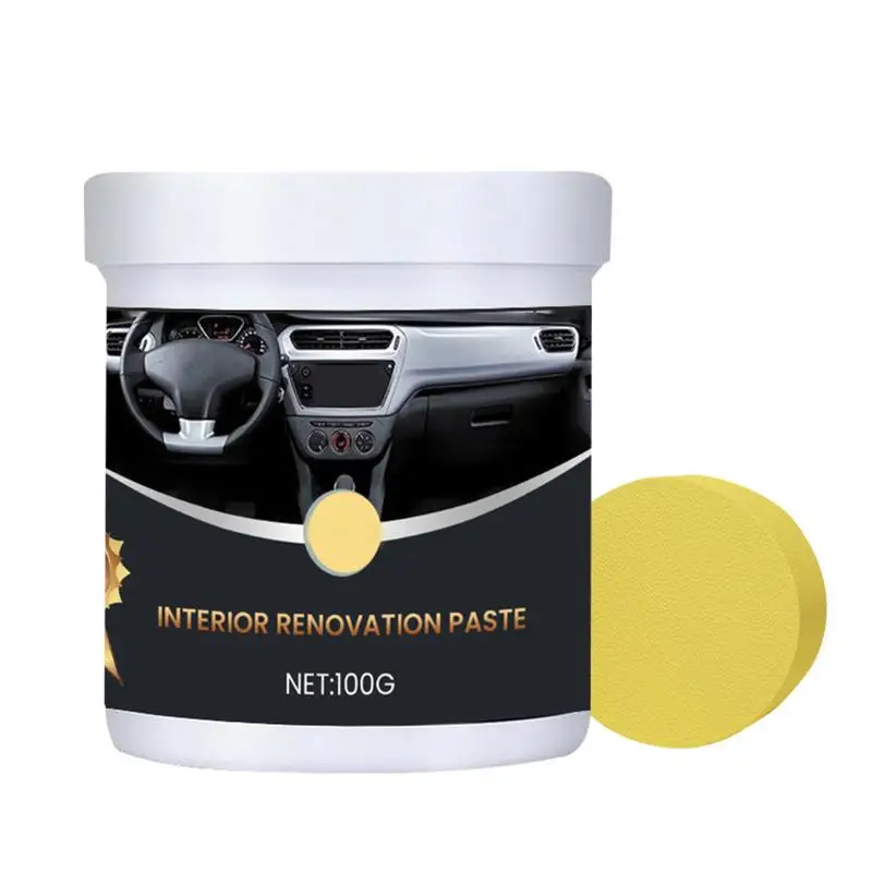

Car Care Supplies Interior Cream Dashboard Restorer Car Interior Refurbishment Auto Travel Camper for RV Truck SUV