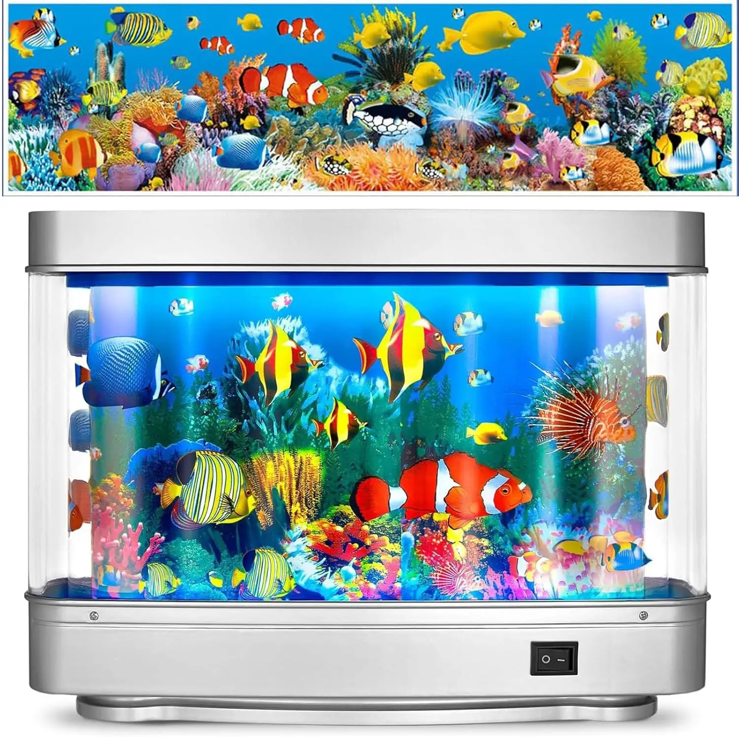 Tropical Fish Children's Aquarium Night Light Ocean Aquarium