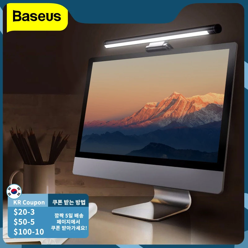 Screen Led Bar Desk Lamp Pc Computer Laptop Bar 3 Mode Pc Laptop Screen Hanging Lights Office Study Read Lighting for LCD Monitor Screen