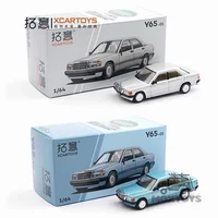 Xcartoys 1:64 190E blue / silver Diecast Model Car 1
