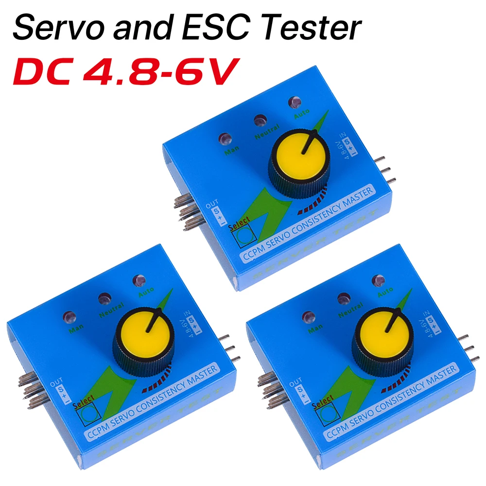 Testeur de Servo Digital pour RC - Lot de 1 à 5 Pièces
