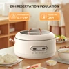 Electric Hot Pot 2 Flavor Non-stick Multifunctional Steaming and Cooking Integrated Pot Rice Cooker 2000W High Power 1