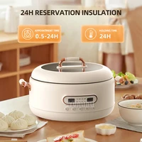 Electric Hot Pot 2 Flavor Non-stick Multifunctional Steaming and Cooking Integrated Pot Rice Cooker 2000W High Power 1