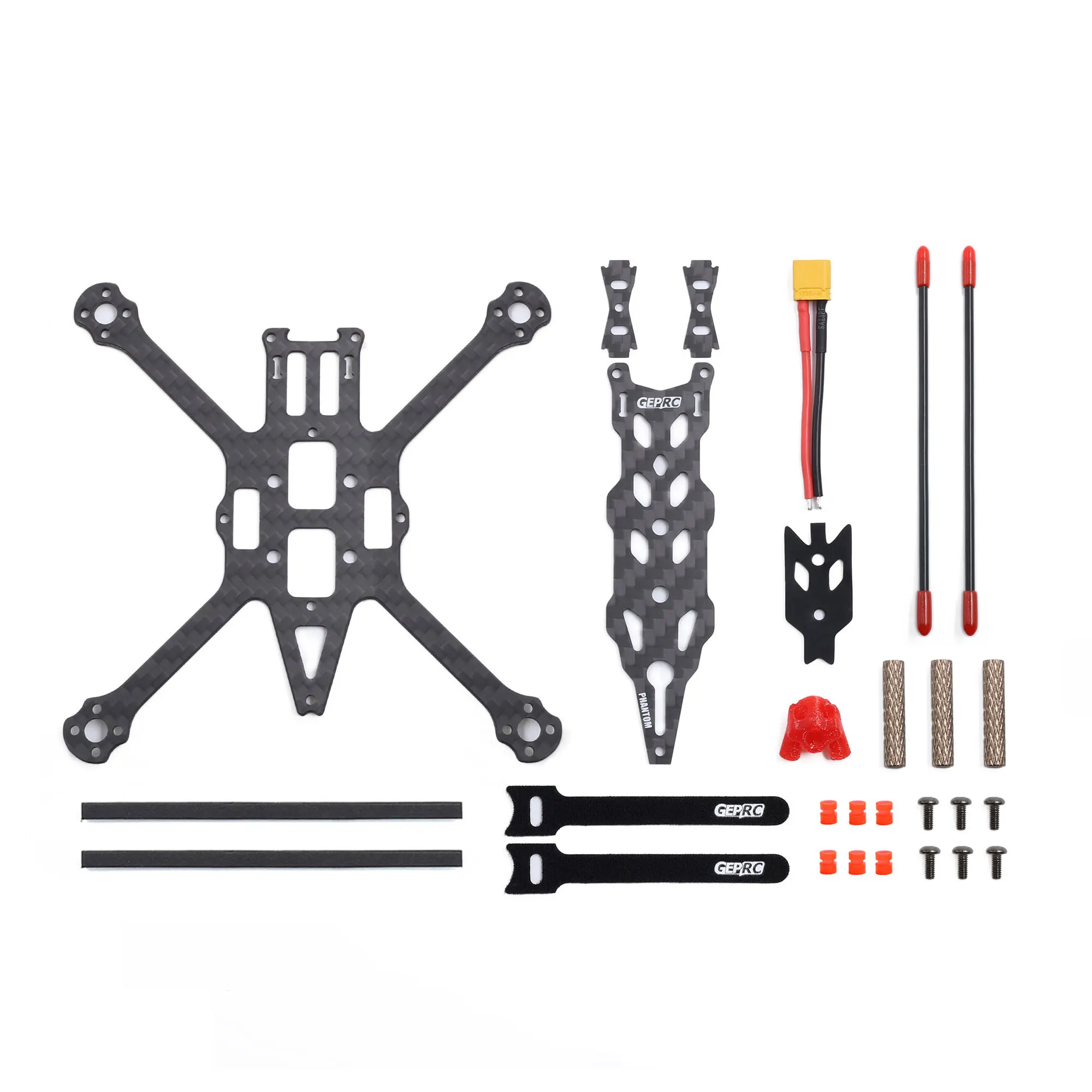 

GEPRC GEP-PT-аксессуары подходят для Phantom 2,5 дюймового дрона из углеродного волокна для DIY RC FPV квадрокоптера Фристайл дрона аксессуары