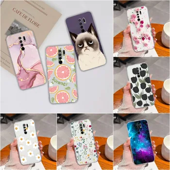 For Xiaomi Redmi 9 Prime 9Prime Case Cover Fashion Fancy Starry Sky Transparent Protective Matte Soft Silicone For Redmi9 Fundas