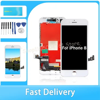 Screen For iPhone 8 White LCD Display Touch Screen Digitizer Assembly For iPhone 8 LCD Replacement Parts