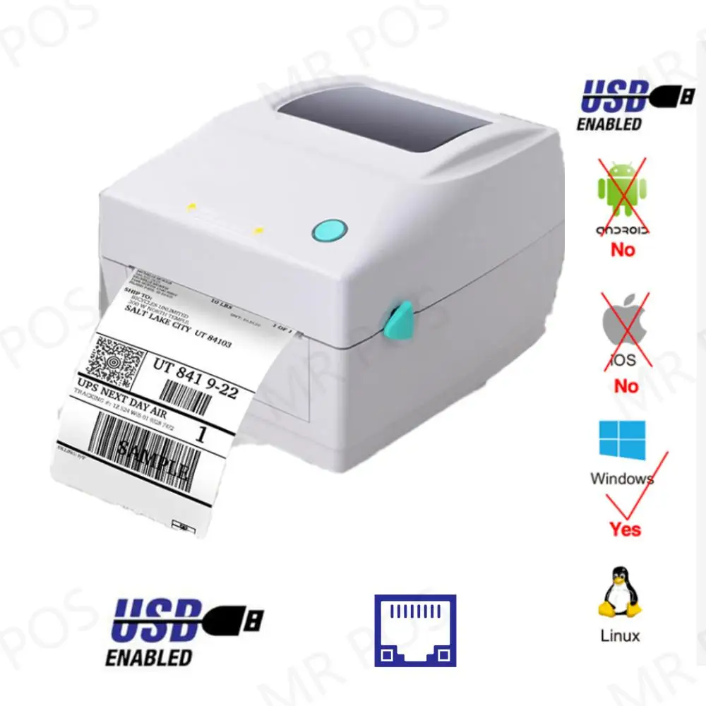 Xprinter-Imprimante de codes-barres thermique, imprimante d