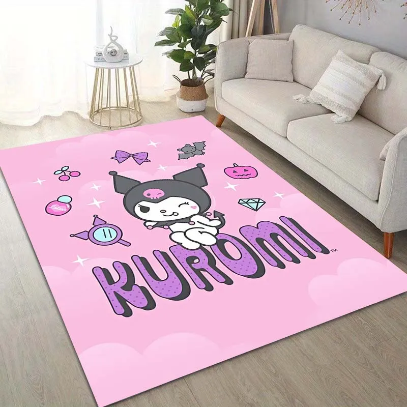 3D Birthday Cat 5675 Kayomi Harai Rug Non Slip Rug Mat