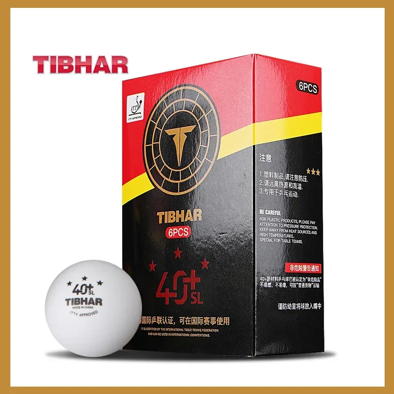 TIBHAR 3-Star Seamless 40+ Table Tennis Balls ITTF Approved Professional For Training Competitions table tennis balls