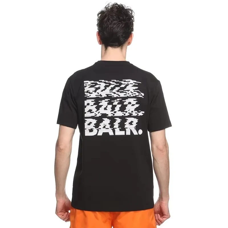 Brand Letter Printed Round Neck Summer Short Sleeve Cotton - Main Image