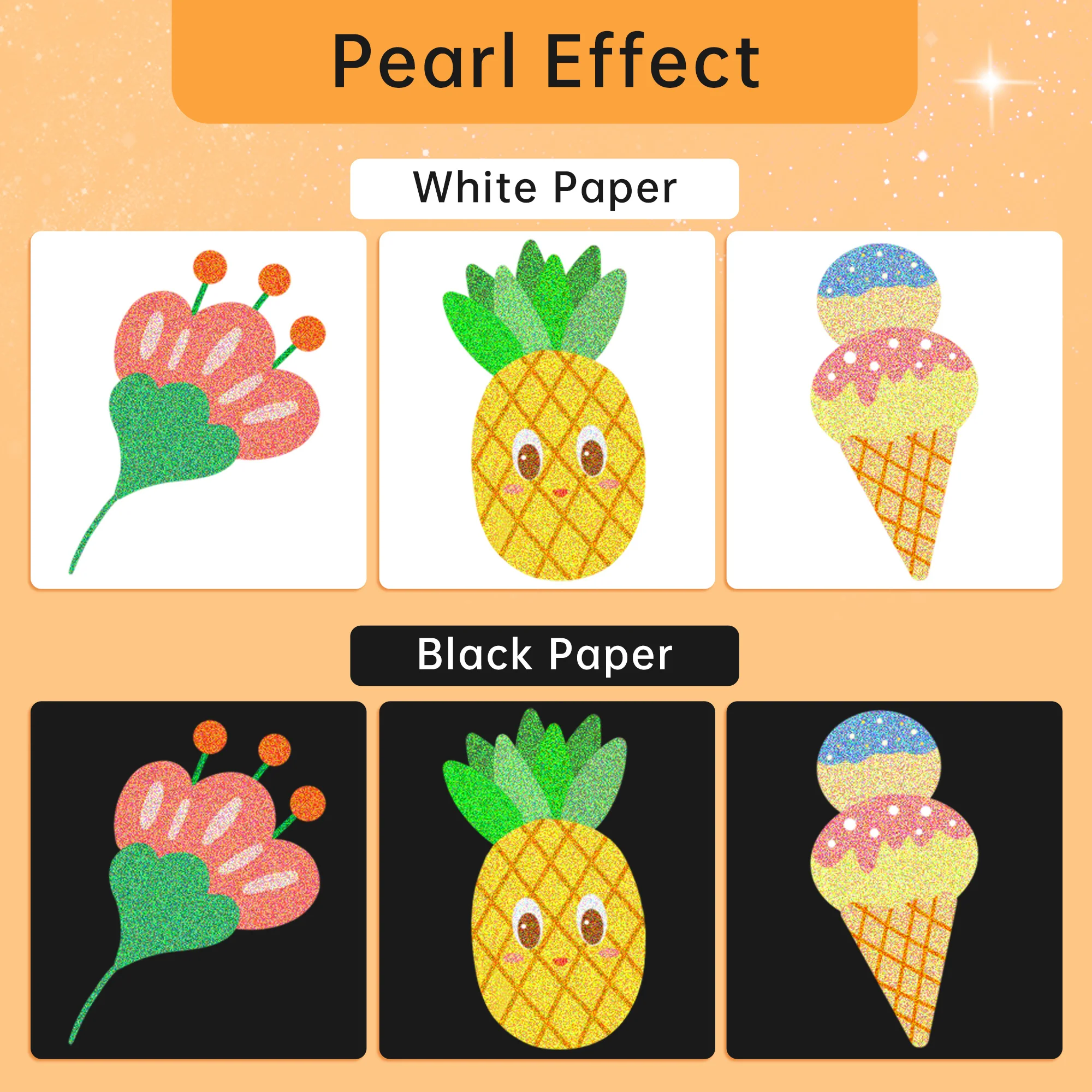 브러시 금속 페인트 마커 펜, 듀얼 팁 금속 마커, 글리터 낙서 눈부심 드로잉 펜, 미술 용품, 6 색, 12/24 색