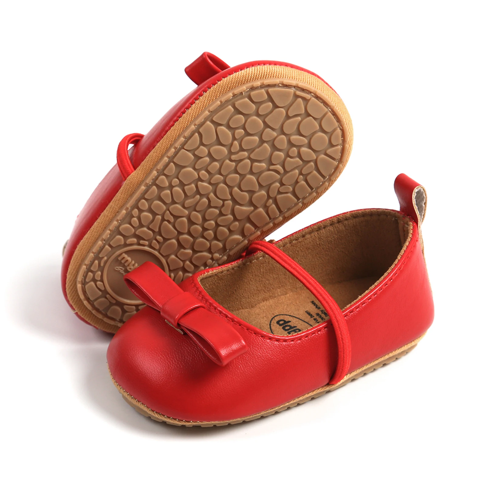 Baby Shoes Infant Girls Princess Bowknot Mary Jane Wedding Slippers