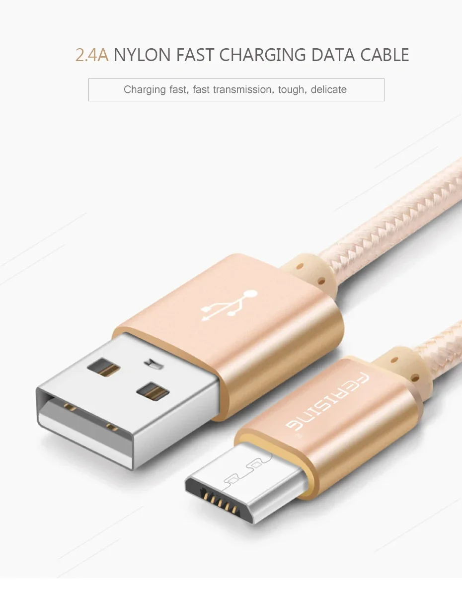 FERISING 2.4A USB C Cable For iPhone 16 15 14 13 12 Pro Xs Max X 8 ipad Fast Charging Type-C Charger Phone Data Cable Wire Cord