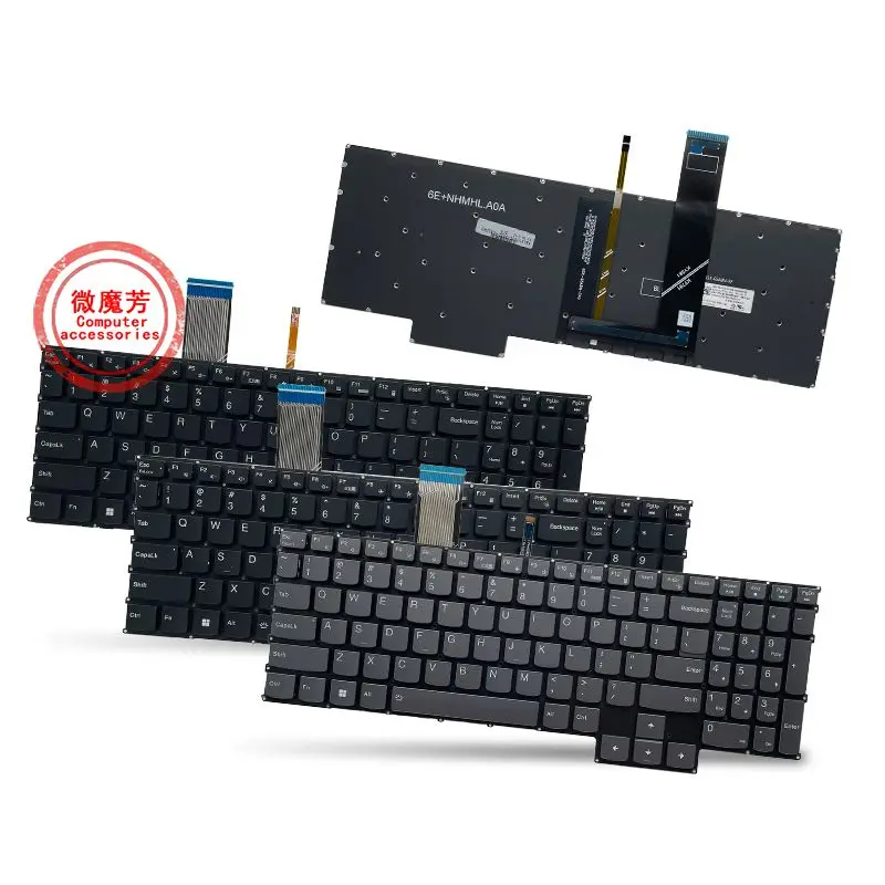 Фото Новая английская клавиатура для ноутбука Lenovo Legion 5 Pro 16IAH7 16IAH7H 16ARH7H 5 15IAH7H Y9000P R9000P IRX8 ARX8 IRX8H ARX8H 2023 №1