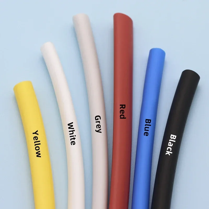 실리콘 열 수축 튜브 직경 0.8  30mm 2500V 유연한 케이블 슬리브 절연 고온 소프트 DIY 와이어 랩 보호기