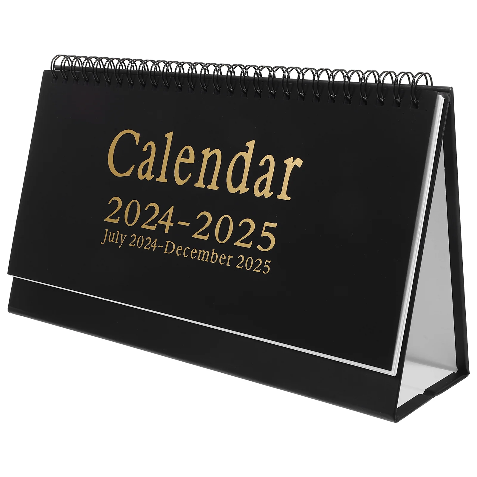 2025 Desk Calendar Office Monthly 2024-2025 Vertical Desktop Tabletop Paper Iron