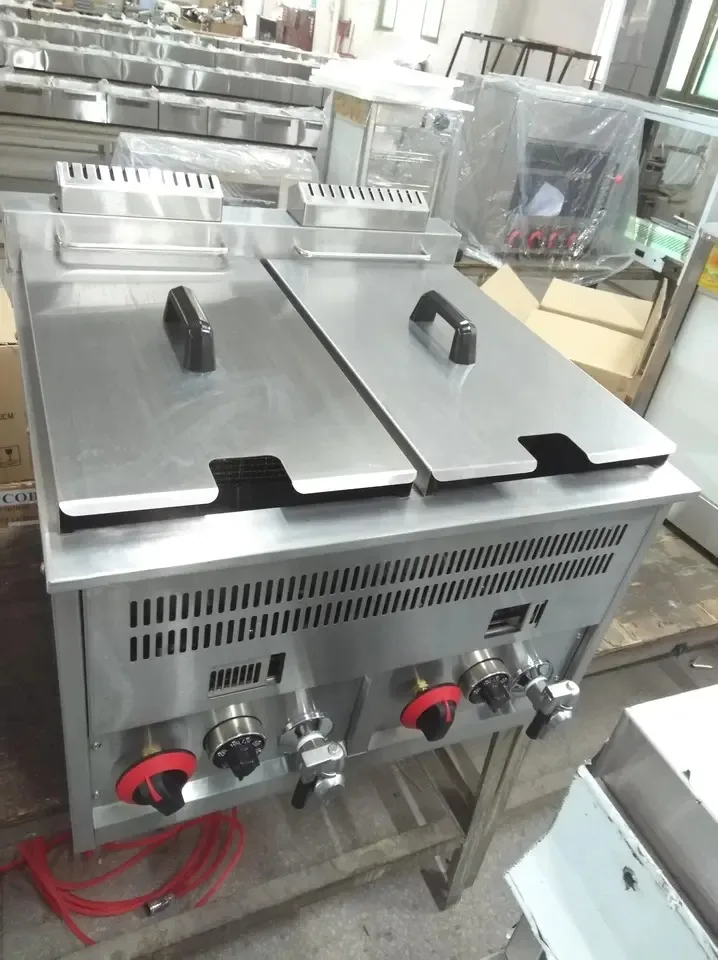 Industrial And Commercial Potato Chips Chicken Temperature Control Frying Pan Leisure Food Manufacturing Machine Frying Machine