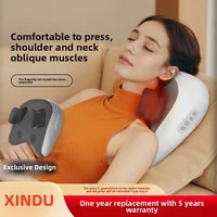 SPA Portable Pillow Massager Lazy Person Leading Shoulder Professional Super Strong Neck Massage Wireless Warm Pillow Type Massa