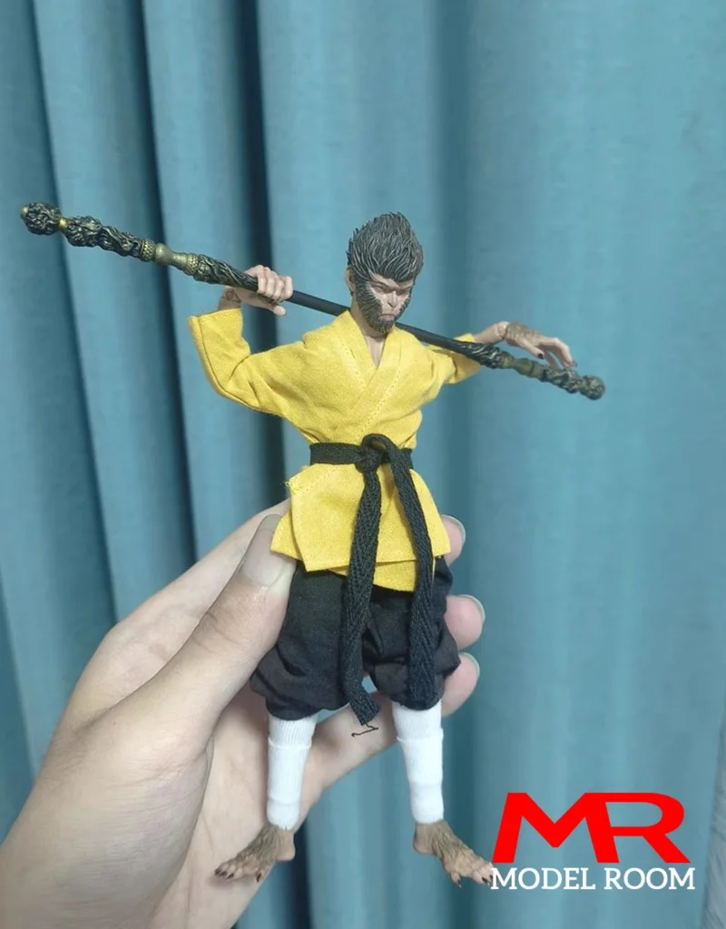 ATStory 1/12 Scale Male Brawler Monk Kung Fu Fighting Suit Shoes