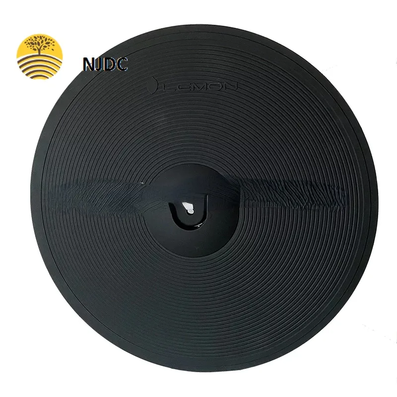 

18-дюймовый электронный барабан, универсальная тарелка Dingding, универсальная тарелка с тремя триггерами