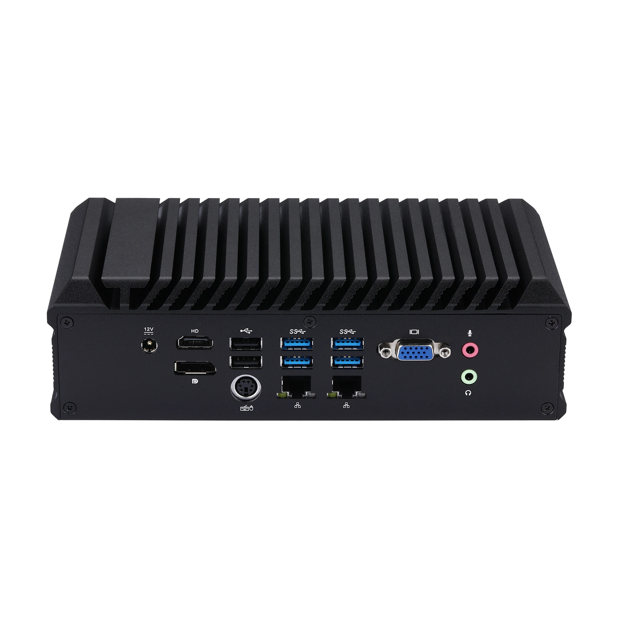 QOTOM Mini PC Q1055X Core i5 10210U Dual Cores Processor Firewall Multi-function Home Router Pfsense 2