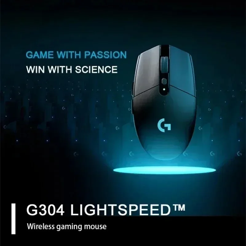 Original Logitech G304 Ligthspeed Wireless Gaming Mouse, Hero 12K Sensor, 12000DPI, 6 Programmable Buttons, Compatible PC MacOS view 4