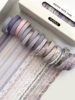 20 Rolls Of Thin Strips Of Washi Tape Box, Delicate Flowers, Plant Patterns, Handbook Tape, Student Diary Decoration, Creative W 1