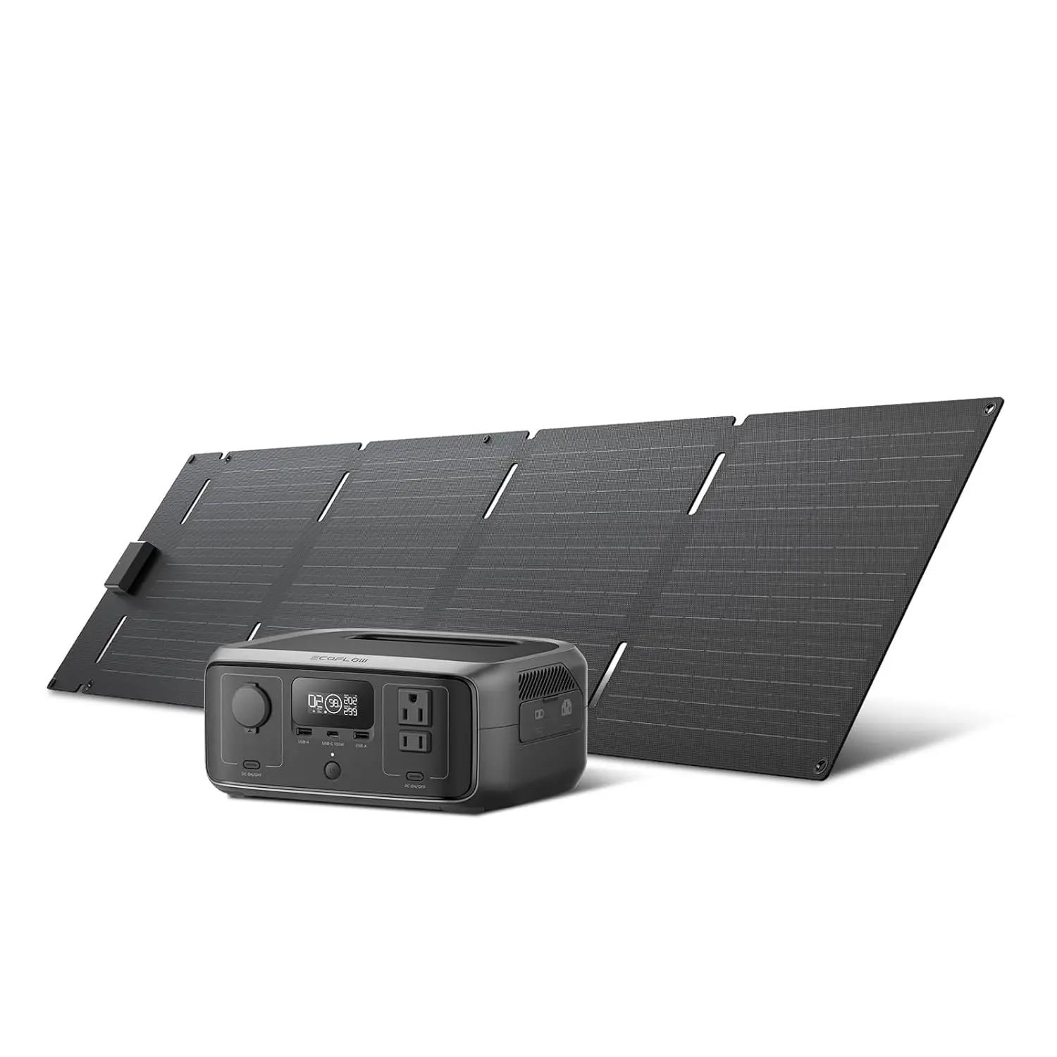 Portable Power Station 245Wh LFP 300W 600W Peak 20ms UPS 1Hr Fast Charge Solar I