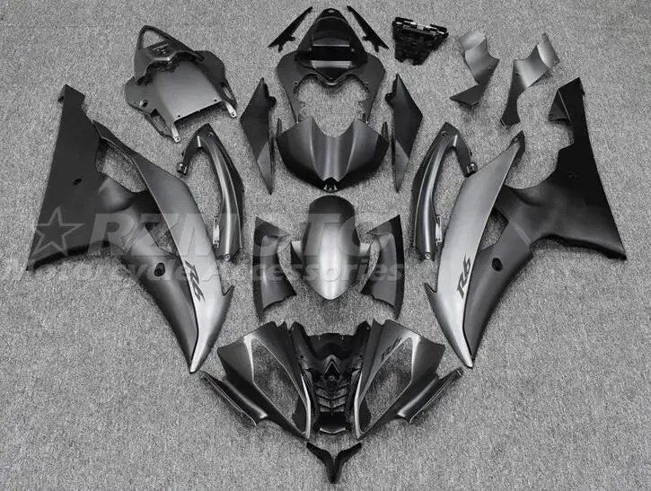 

New ABS Fairings Kit Fit For YAMAHA YZF- R6 08 09 10 11 12 13 14 2008 2009 2010 2011 2012 2013 204 2015 2016 Bodywork Set Gray