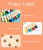 Children's Wooden Multifunctional Memory Chess Exercise Children's Color Memory Cognitive Table Games Chess Educational Toys 5