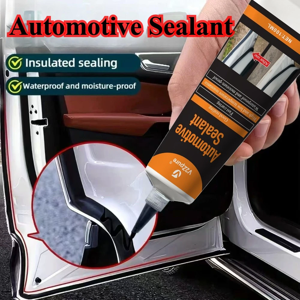 Premium Black Automotive Waterproof Silicone Sealant for Windshield and Window Repair