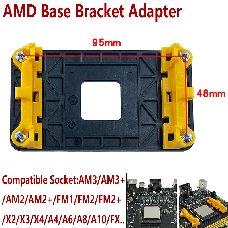 Adaptateur Pour Ventirad (refroidisseur CPU) - Compatibles LGA 1200/1700/1366/2011 - Neuf