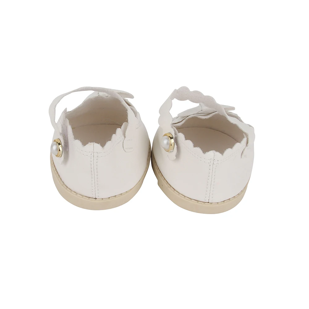 8.5cm Bow Princess Doll Shoes Pink Pu Leather Cute Shoes For StellaLo Doll 1/3 BJD Toy Bear Plush Toys' Shoes Accessories