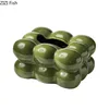 Green Bubbles Tissue Box Dining Table Napkin Holder Paper Towels Removable Tissue Boxes Cotton Candy Shaped Paper Towel Case 6