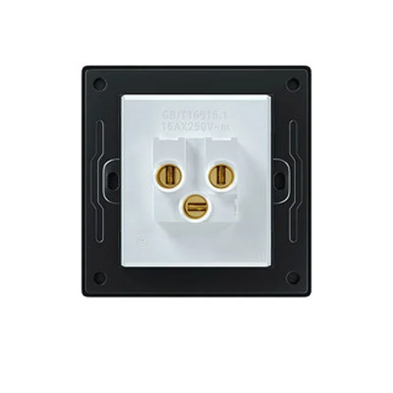 Touch Light Switch Tempered Glass Panel 1 2 3 4 Gang Wall 1 2Way Universal LED Indicator reset point Power ON OFF