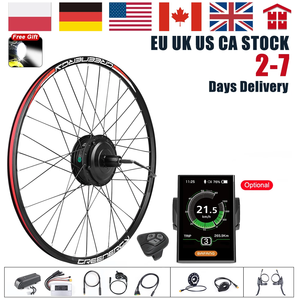 Bafang 48V 500W Elektrische Fiets Versnelling Front Hub Motor Rear Wheel  Drive Ebike Conversie Kit Cassette Vrijloop Motor E Bike Kit|Electric  Bicycle Motor| - AliExpress