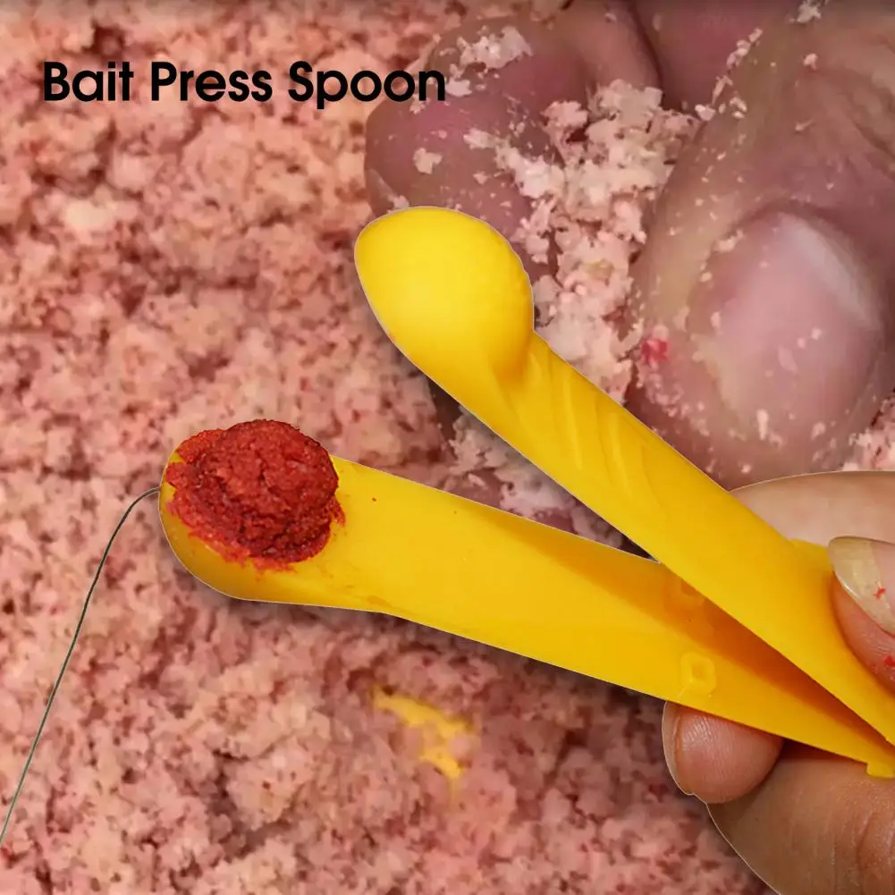 Eco-friendly Bait Mold Reusable Fishing Bait Shaper Mini Size Baits Ball Shaper Fish Food Mold Press Spoon