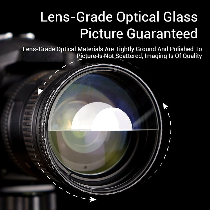 Split Halo Fx Filter Glass Flare Prism Filter 77 82mm Special