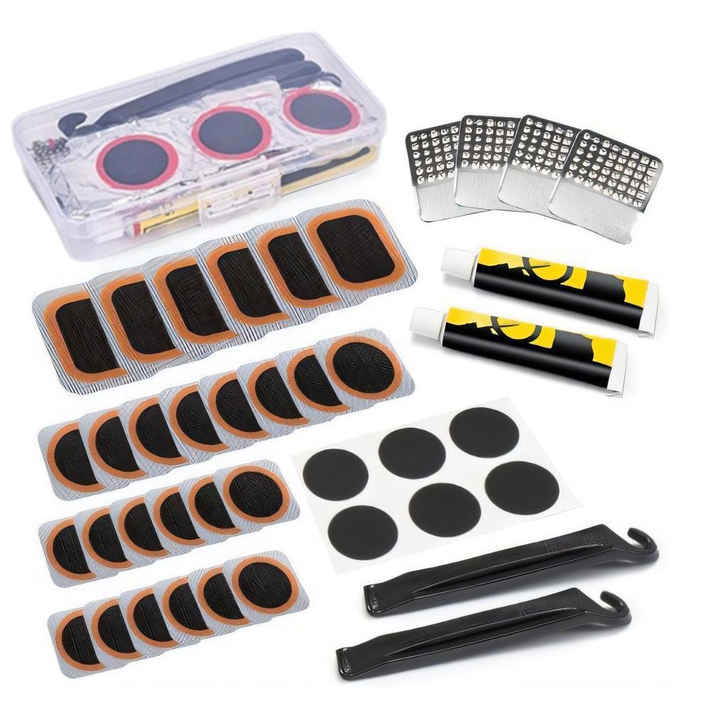 Bicycle Tire Repair Kits Tools Cycling Inner Tube Patching Tyre Filler Glue Free Cold Patch Sealant Fix Portable Tirekit