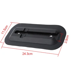 Premium Surf Water Wave Fin Stabilizer - Inflatable Stand Up Paddle Board & Surfboard Slide-in Central Side Fin Accessories (Large Base)