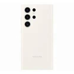 Premium Silicone Phone Case with Silky Touch Finish - Soft and Protective Cover - Silicone (Cream)