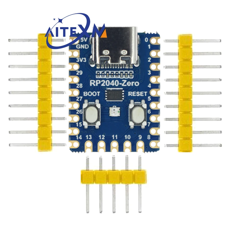 RP2040-Zero   ũ Ʈѷ  RP2040 PICO     ھ Cortex M0 + μ 2MB ÷