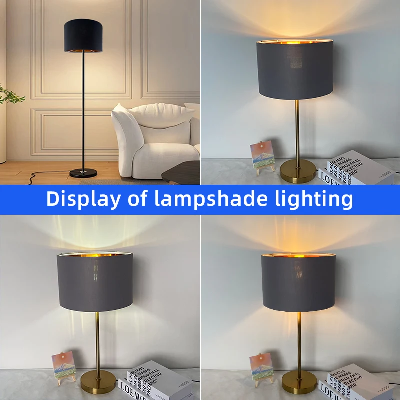 Fabric Desk Lamp Lampshade - Image 3
